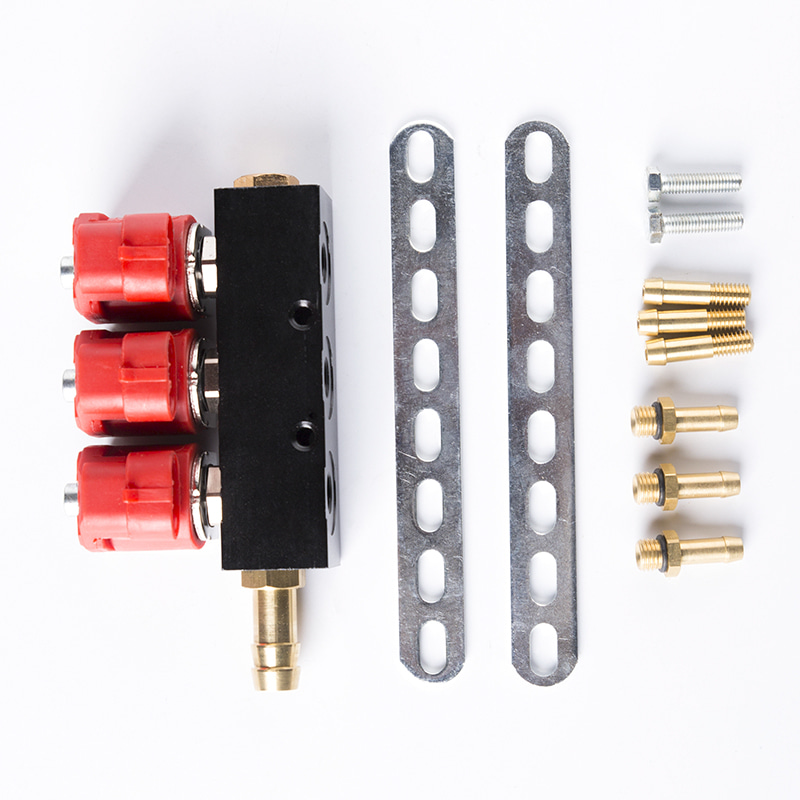 3-CYLINDROWY WTRYSKIWACZ CNG/LPG Z CZERWONĄ CEWKĄ 3OHMS